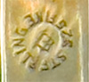 This bookmark was made in the US by Unger Bros. It is marked with the makers hallmark and Sterling 925 Fine. It a leaf design on top. This bookmark was sold from the 1904 Unger Bros. catalog.